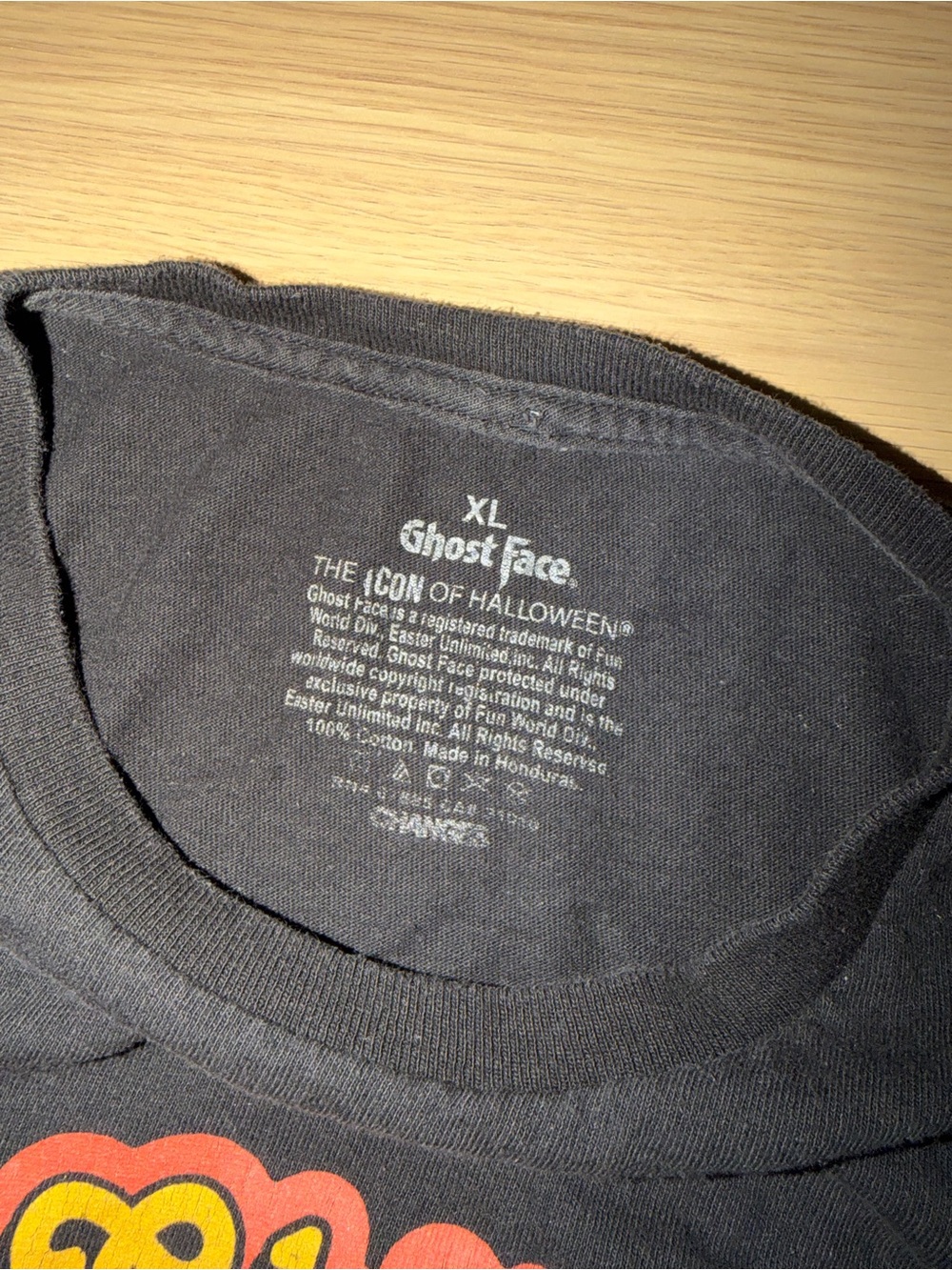 Graphic 'Just Chillin, Killin' Black Short Sleeve Tee - Picture 4 of 4
